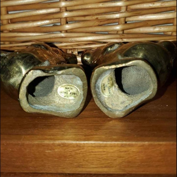 Set of 2 brass ducklings mcm - Picture 4 of 4